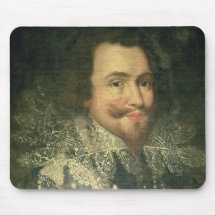 Portrait of George Villiers, 1st Duke of Buckingha Mousepad