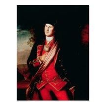 Portrait of George Washington  1772 Postcards