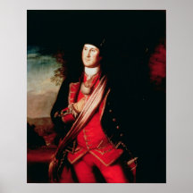 Portrait of George Washington  1772 Posters