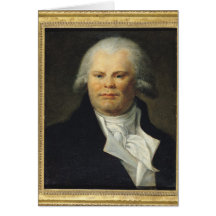 Portrait of Georges Danton Card