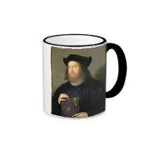 Portrait of Gian Giorgio Trissino (1478-1550) (oil Coffee Mugs