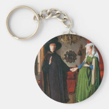 Portrait of Giovanni Arnolfini and His Wife Keychains