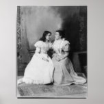 Portrait of Helen Keller and Anne Sullivan