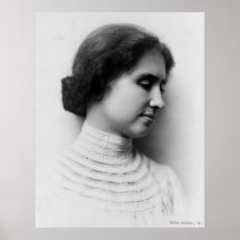 Portrait of Helen Keller Posters