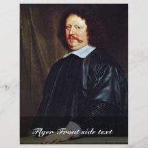 Portrait Of Henri Groulart By Champaigne Philippe Custom Flyer