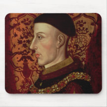 Portrait of Henry V Mouse Pads