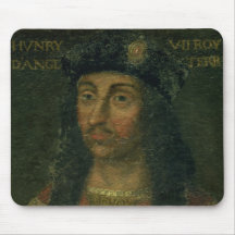 Portrait of Henry VII (1457-1509) (oil on panel) Mousepad