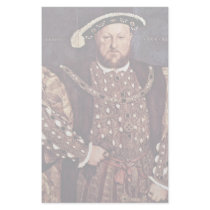 Portrait Of Henry Viii Of England Stationery Paper