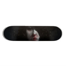 Portrait of Ikuko's Ghost Skate Board Decks