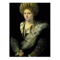 Portrait of Isabella d'Este postcards