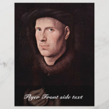 Portrait Of Jan De Leeuw By Eyck Jan Van (Best Qua Full Color Flyer