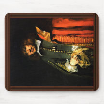 Portrait Of Jan Six By Rembrandt Harmensz. Van Mouse Pads
