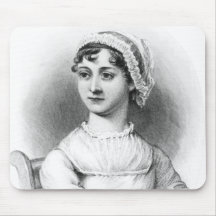Portrait of Jane Austen Mousepad