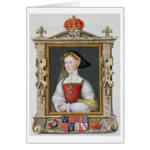Portrait of Jane Seymour (c.1509-37) 3rd Queen of Cards