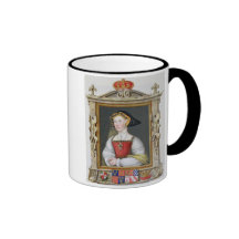 Portrait of Jane Seymour (c.1509-37) 3rd Queen of Mug