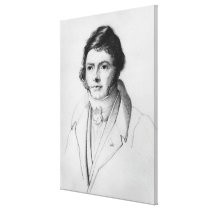 Portrait of Jean-Francois Champollion , 1830 canvas prints