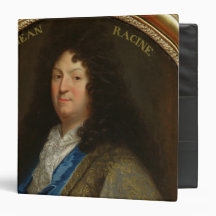 Portrait of Jean Racine Vinyl Binders