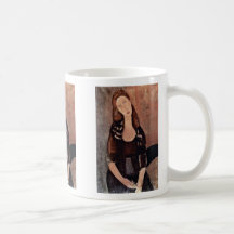 Portrait Of Jeanne Hébuterne By Modigliani Amedeo Coffee Mugs