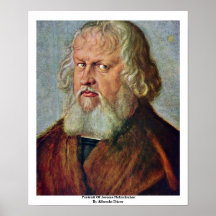 Portrait Of Jerome Holzschuher By Albrecht Dürer Posters