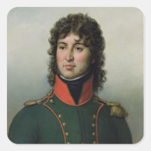 Portrait of Joachim Murat  King of Naples Square Sticker