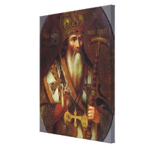 Portrait of Joachim, Patriarch of Moscow Gallery Wrapped Canvas