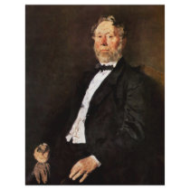 Portrait Of Johann Heinrich Pallenberg By Leibl Letterhead Design