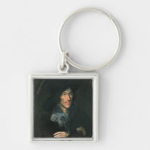 Portrait of John Donne, c.1595 Key Chains