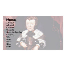 Portrait Of Joseph Orell By Meyer Conrad Business Cards