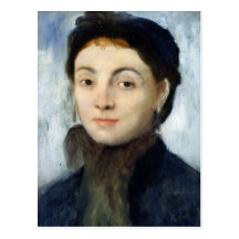 Portrait of Josephine Gaujelin, 1867 Postcard
