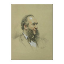 Portrait of Jules Ferry Canvas Prints