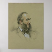 Portrait of Jules Ferry Posters