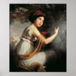 Portrait of Julie Le Brun, c.1797 Poster