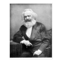 Portrait of Karl Marx Postcards