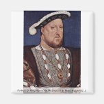 Portrait Of King Henry Viii Of England Fridge Magnet