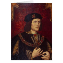 Portrait of King Richard III Greeting Card