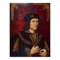 Portrait of King Richard III posters