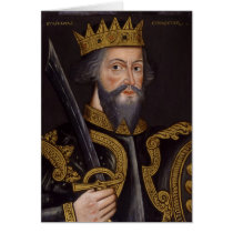 Portrait of King William I The Conqueror Cards