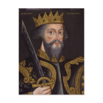 Portrait of King William I The Conqueror Postcard