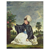 Portrait Of Lady Caroline Howard By Reynolds Flyers