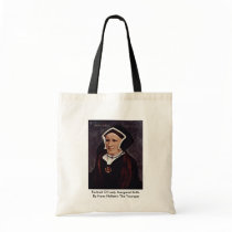 Portrait Of Lady Margaret Butts Canvas Bags