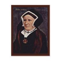 Portrait Of Lady Margaret Butts Post Card