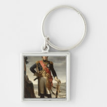 Portrait of Louis Nicolas Davout Key Chains