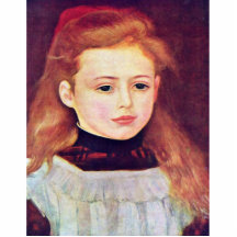 Portrait Of Lucie Berard (Little Girl With A White Acrylic Cut Out