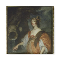 Portrait of Lucy Percy, Countess of Carlisle Refrigerator Magnet