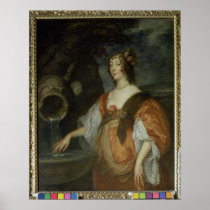 Portrait of Lucy Percy, Countess of Carlisle Poster