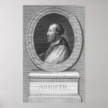 Portrait of Ludovico Ariosto Poster