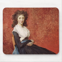 Portrait of Madame Charles-Louis Trudaine Mousepad
