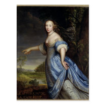 Portrait of Madame de la Sabliere postcards