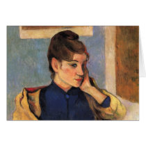 Portrait of Madeline bernard - Paul Gauguin Cards