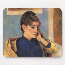 Portrait of Madeline bernard - Paul Gauguin Mousepads